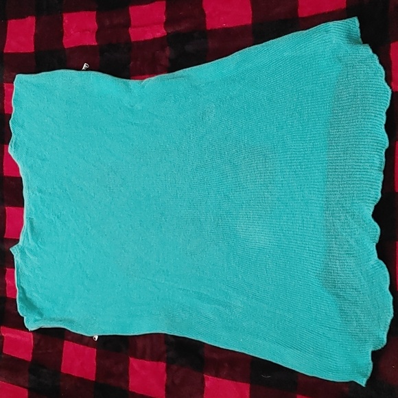 3/$50 Orange Fashion Village Zipper Shirt - Picture 4 of 4